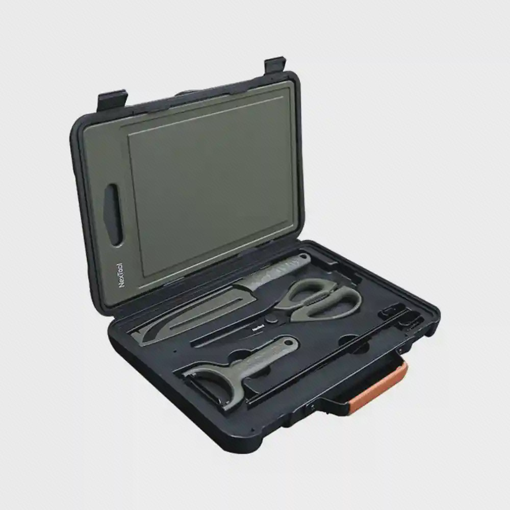 ست ابزار باربیکیو شیائومی مدل Xiaomi Nextool Barbecue Tool Set Camping Outdoor NE20261 ست ابزار باربیکیو شیائومی مدل Xiaomi Nextool Barbecue Tool Set Camping Outdoor NE20261