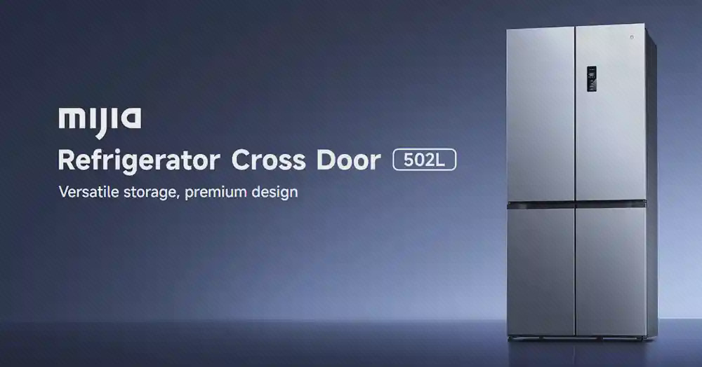 معرفی یخچال شیائومی مدل Mijia Refrigerator Cross Door 502L