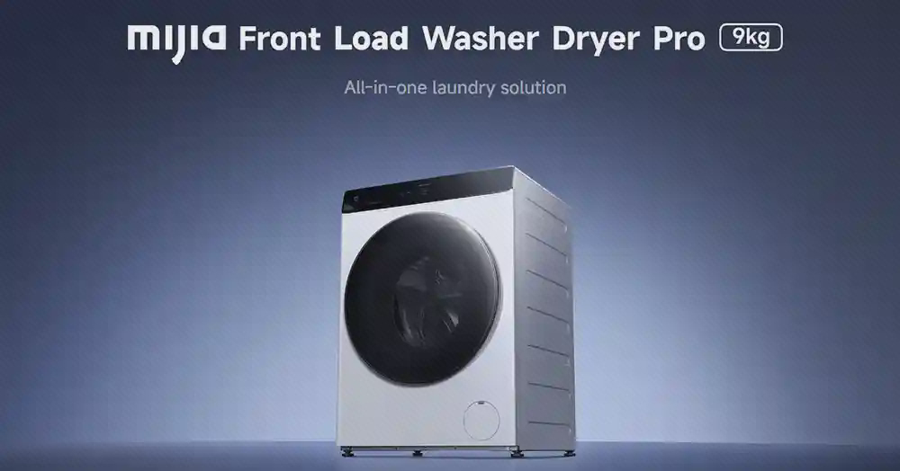 معرفی ماشین لباسشویی شیائومی مدل Mijia Front Load Washer Dryer Pro 9kg