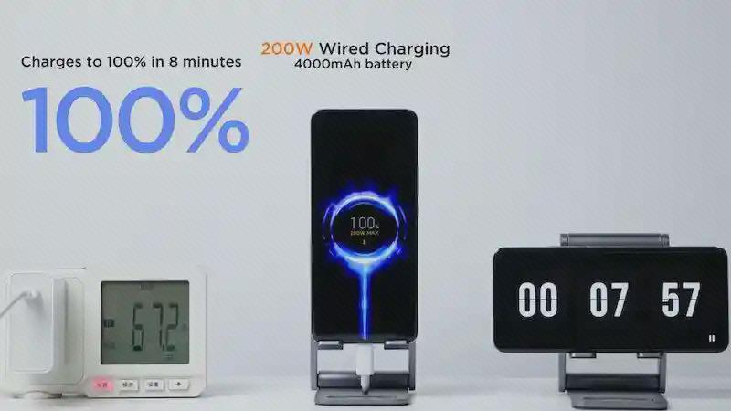 شیائومی فناوری هایپرشارژ بی‌سیم 200 وات و 120 وات را معرفی کرد!