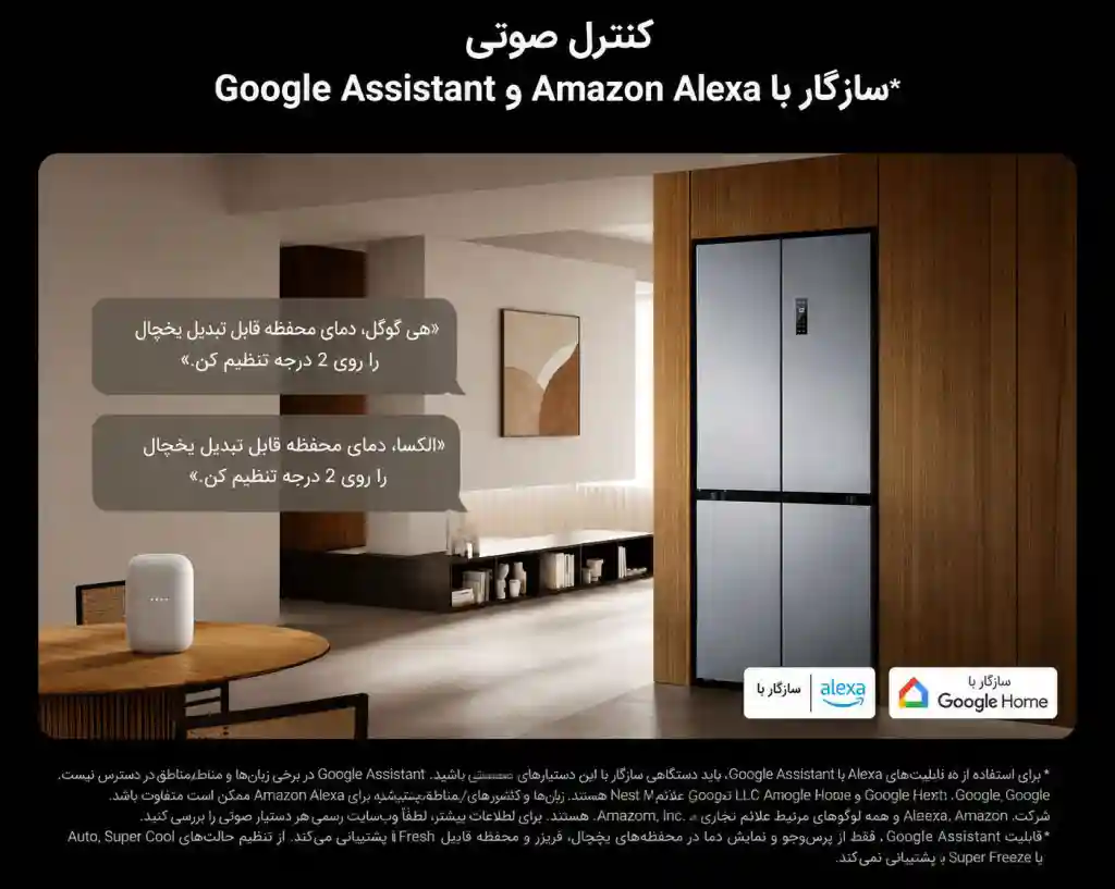 معرفی یخچال شیائومی مدل Mijia Refrigerator Cross Door 502L - تصویر توضیحات 7