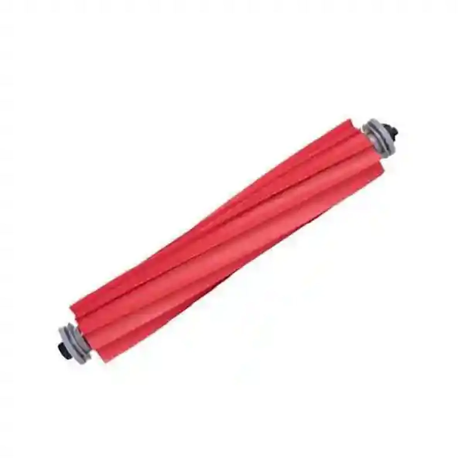 نمای کامل رولر جارو رباتیک Roborock QR 598 برس اصلی قرمز Roborock QR 598 با تیغههای لاستیکی مارپیچ