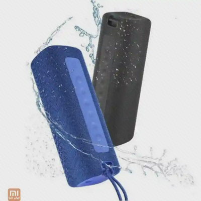 اسپیکرهای آبی و مشکی شیائومی MDZ-36-DB میان پاشش آب
