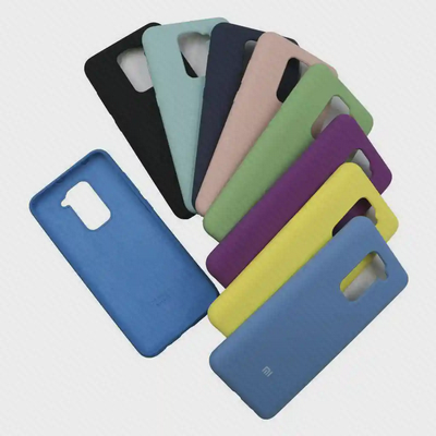 نمای رنگبندی کاور Redmi Note 9 مجموعه کاور سیلیکونی شیائومی Redmi Note 9 در هشت رنگ