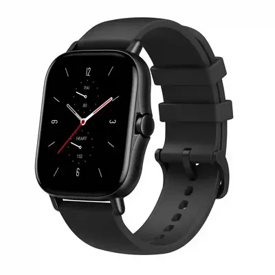 ساعت هوشمند Amazfit GTS 2 مشکی با صفحه مستطیلی