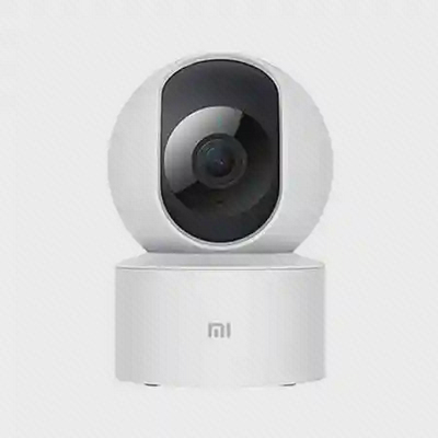 نمای محصول دوربین شیائومی MJSXJ10CM دوربین نظارتی هوشمند شیائومی MJSXJ10CM سفید از نمای روبهرو