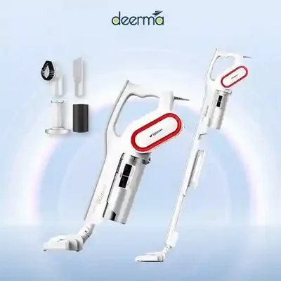 مجموعه جاروبرقی شیائومی Deerma DX700 و متعلقات جاروبرقی Deerma DX700 همراه سریهای نظافت و برس جانبی