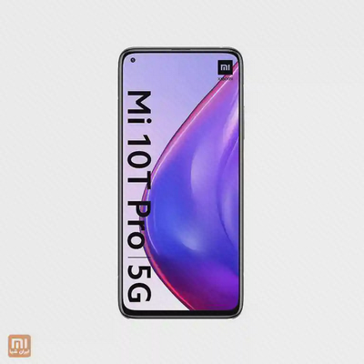 نمای نمایشگر Xiaomi Mi 10T Pro 5G گوشی شیائومی Mi 10T Pro 5G ظرفیت ۱۲۸ گیگ از نمای روبهرو