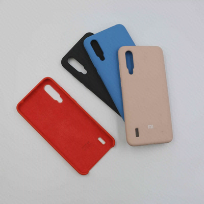 مجموعه کاور سیلیکونی شیائومی Mi 9 Lite در چهار رنگ قرمز مشکی آبی و صورتی