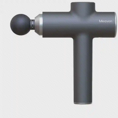 نمای جانبی ماساژور شیائومی MEAVON MV-FG-0308 ماساژور تفنگی خاکستری MEAVON MV-FG-0308 با سری توپی