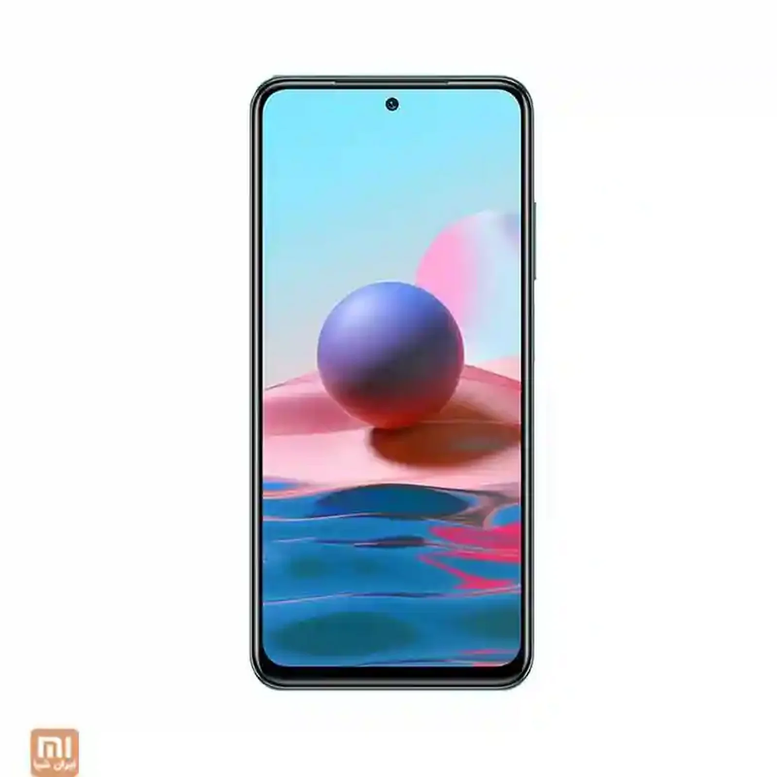 صفحهنمایش شیائومی Redmi Note 10 نسخه ۶/۱۲۸ نمای جلویی گوشی Xiaomi Redmi Note 10 با رم ۶ و حافظه ۱۲۸ گیگ