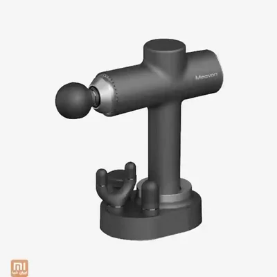 پایه نگهدارنده ماساژور Meavon و سریهای جانبی ماساژور MEAVON MV-FG-0308 روی پایه همراه سریهای قابل تعویض