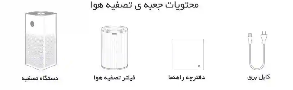 تصفیه هوای شیائومی مدل 3H - تصفیه هوای شیائومی مدل 3H از ایرانشیا