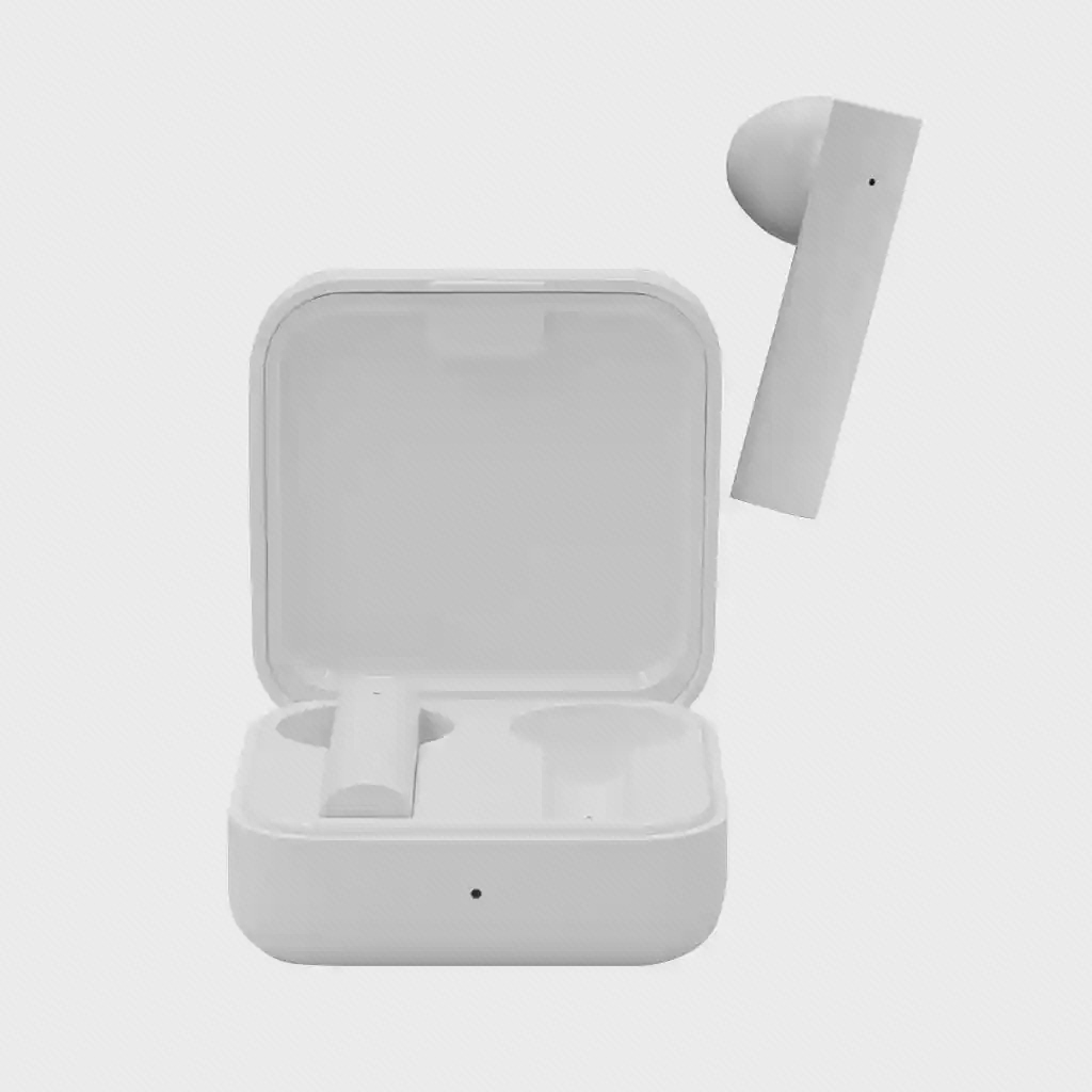 هندزفری بلوتوث شیائومی Earphones 2 Basic با کیس شارژ باز سفید