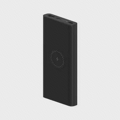 نمای سهرخ پاوربانک Xiaomi WPB15Z مشکی پاوربانک وایرلس مشکی شیائومی WPB15Z ظرفیت ۱۰۰۰۰ میلیآمپر
