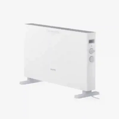 نمای اصلی شوفاژ برقی Smartmi DNQ04ZM S1 نمای کامل شوفاژ برقی شیائومی Smartmi DNQ04ZM S1 سفید روی پایه
