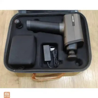 محفظه داخلی کیف ماساژور تفنگی CL-J510 چیدمان منظم ماساژور شیائومی Gun Massage CL-J510 در کیف نگهداری