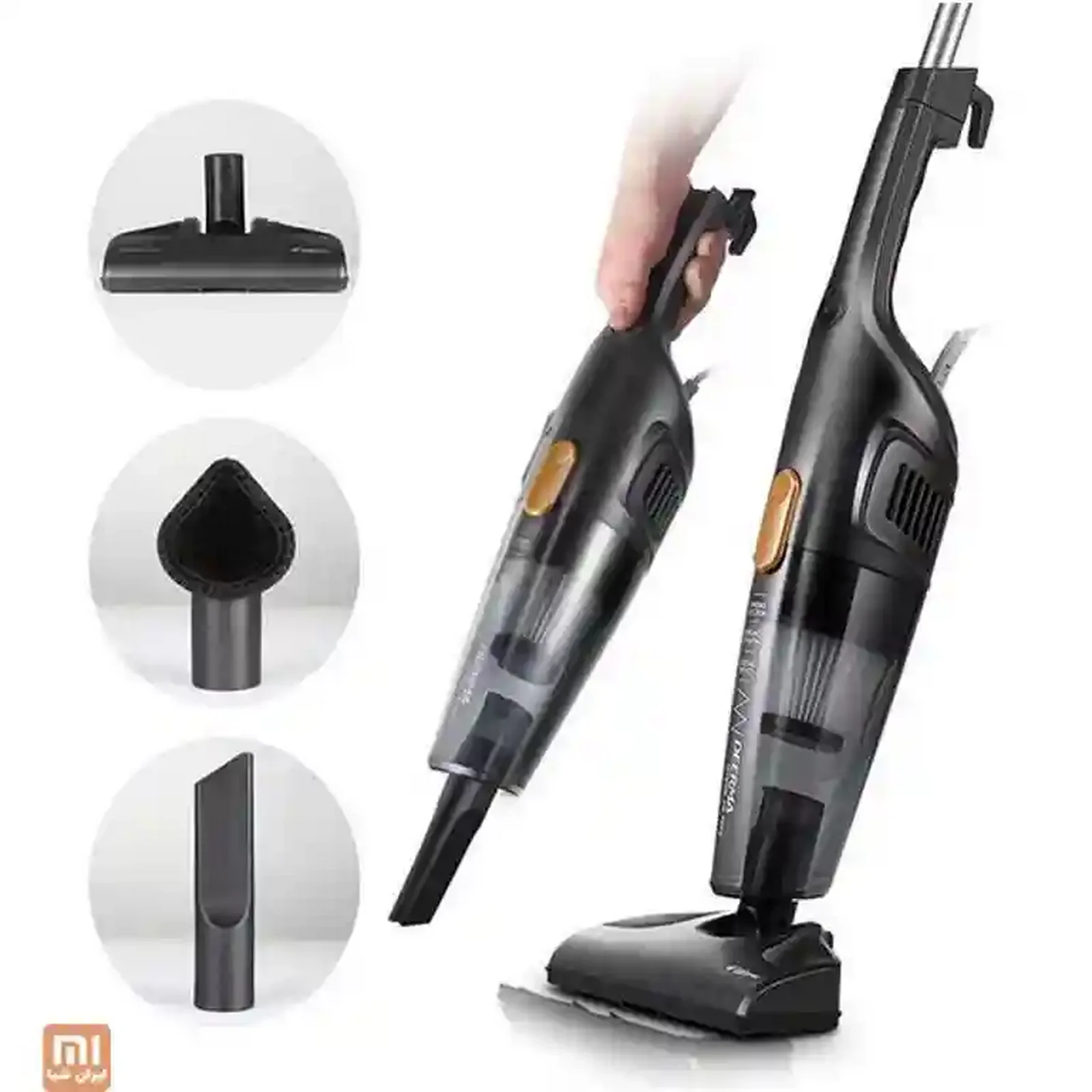 سری‌های کف برس مثلثی و نازل باریک جاروبرقی Deerma DX115C