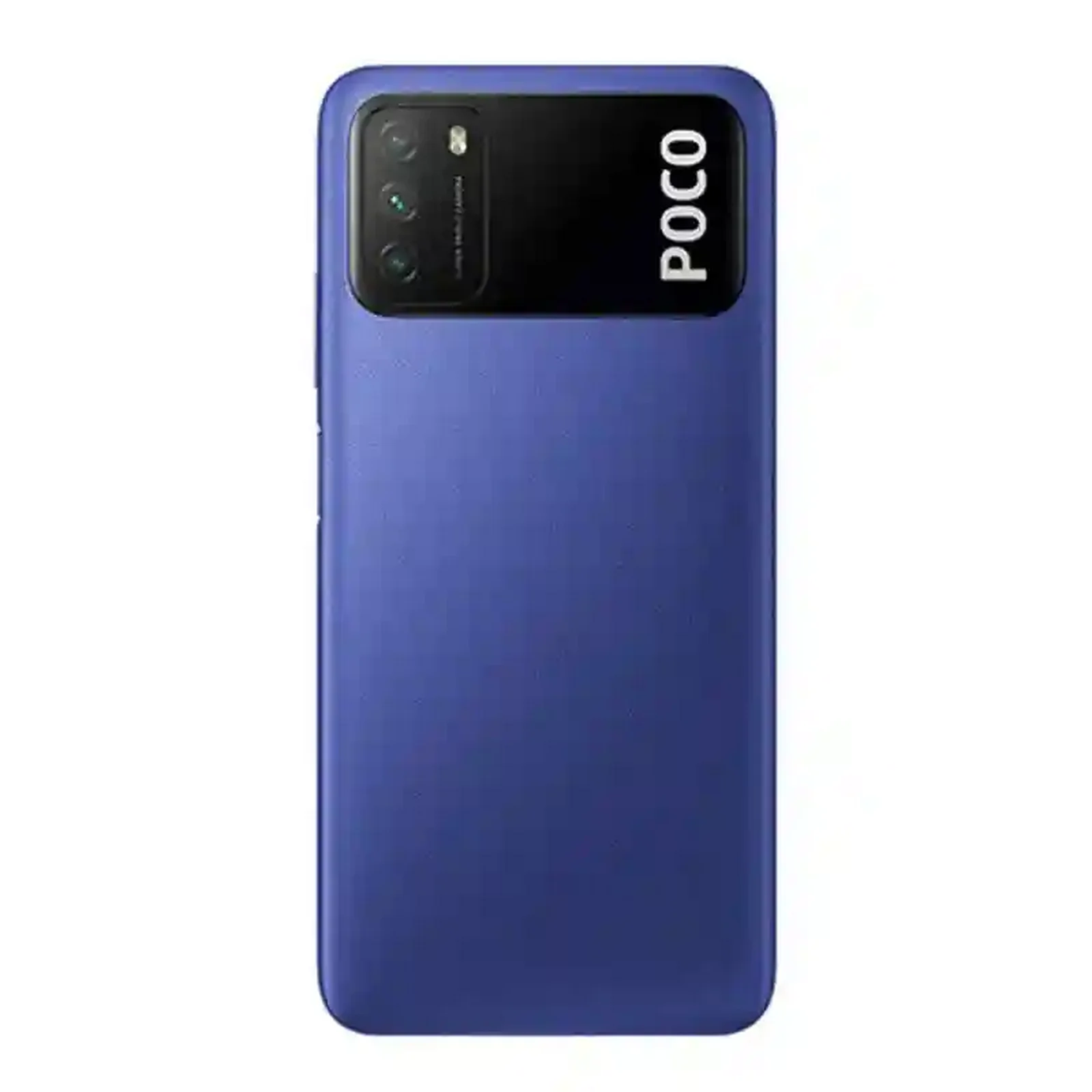 قاب پشتی آبی گوشی شیائومی Poco M3 4/64G با پنل دوربین مشکی
