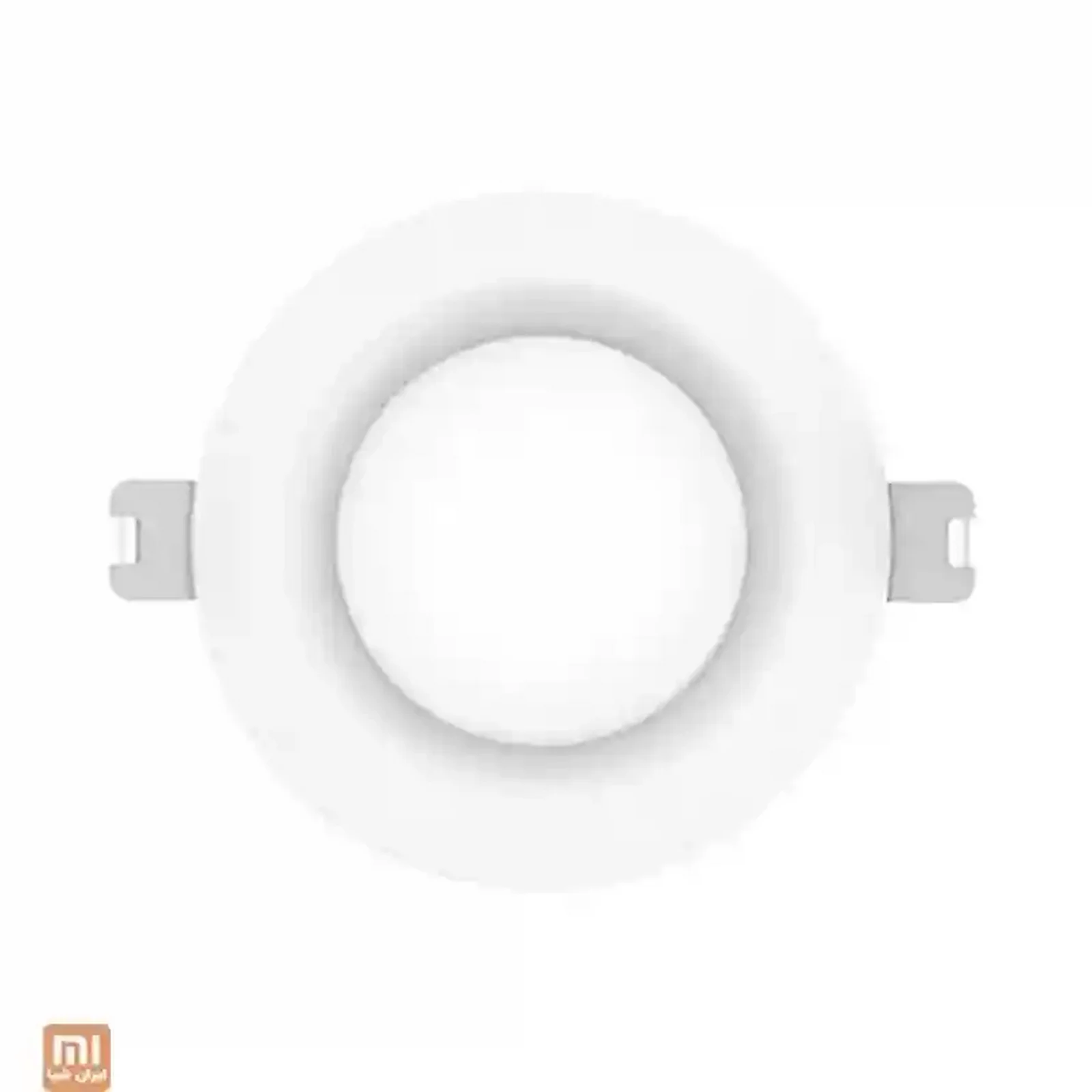 نمای روبه‌روی پنل گرد لامپ توکار LED شیائومی Yeelight YLSD03YL