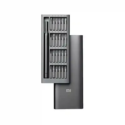 ست پیچ گوشتی ۲۴ سری شیائومی Mijia MJJXLSD002QW با کیس فلزی باز