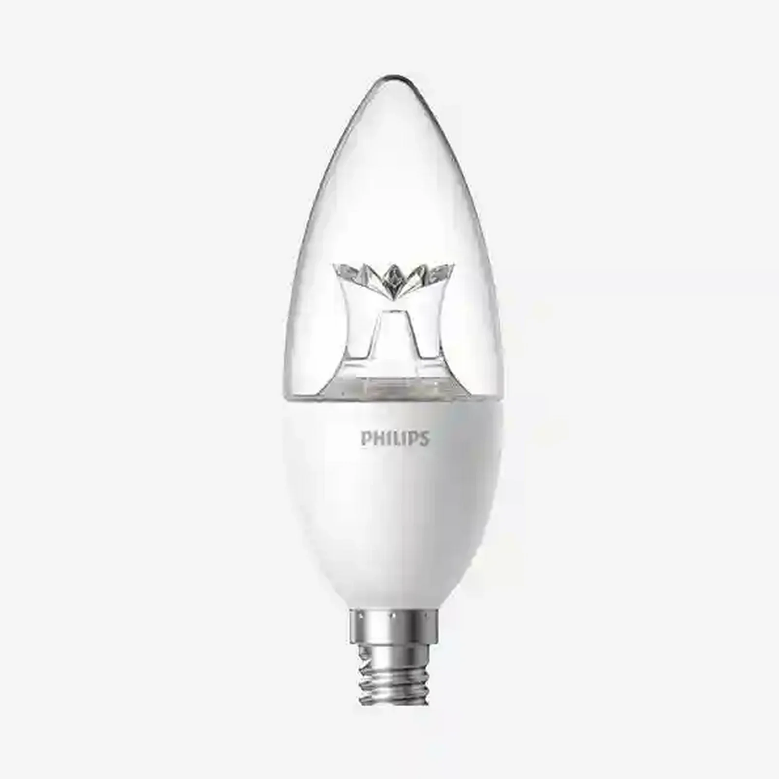 لامپ شمعی هوشمند Philips Rui Chi شیائومی با حباب شفاف و پایه پیچی