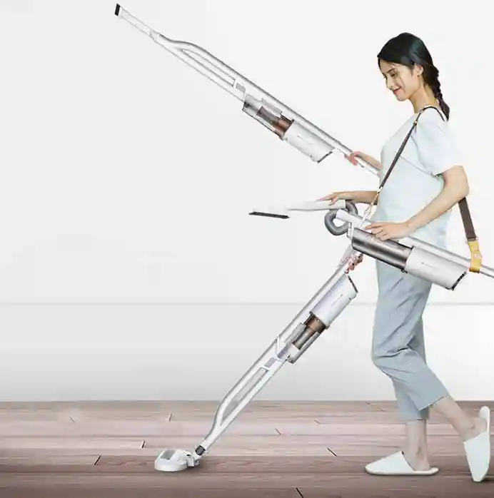 جاروبرقی شیائومی مدل Deerma DX800S - جاروبرقی چند منظوره شیائومی، قدرت مکش بالا و طراحی هوشمند برای نظافت کامل خانه و محیط کا