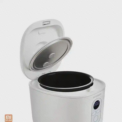 پلوپز QCOOKER QF1201 شیائومی با درپوش باز و دیگ داخلی مشکی