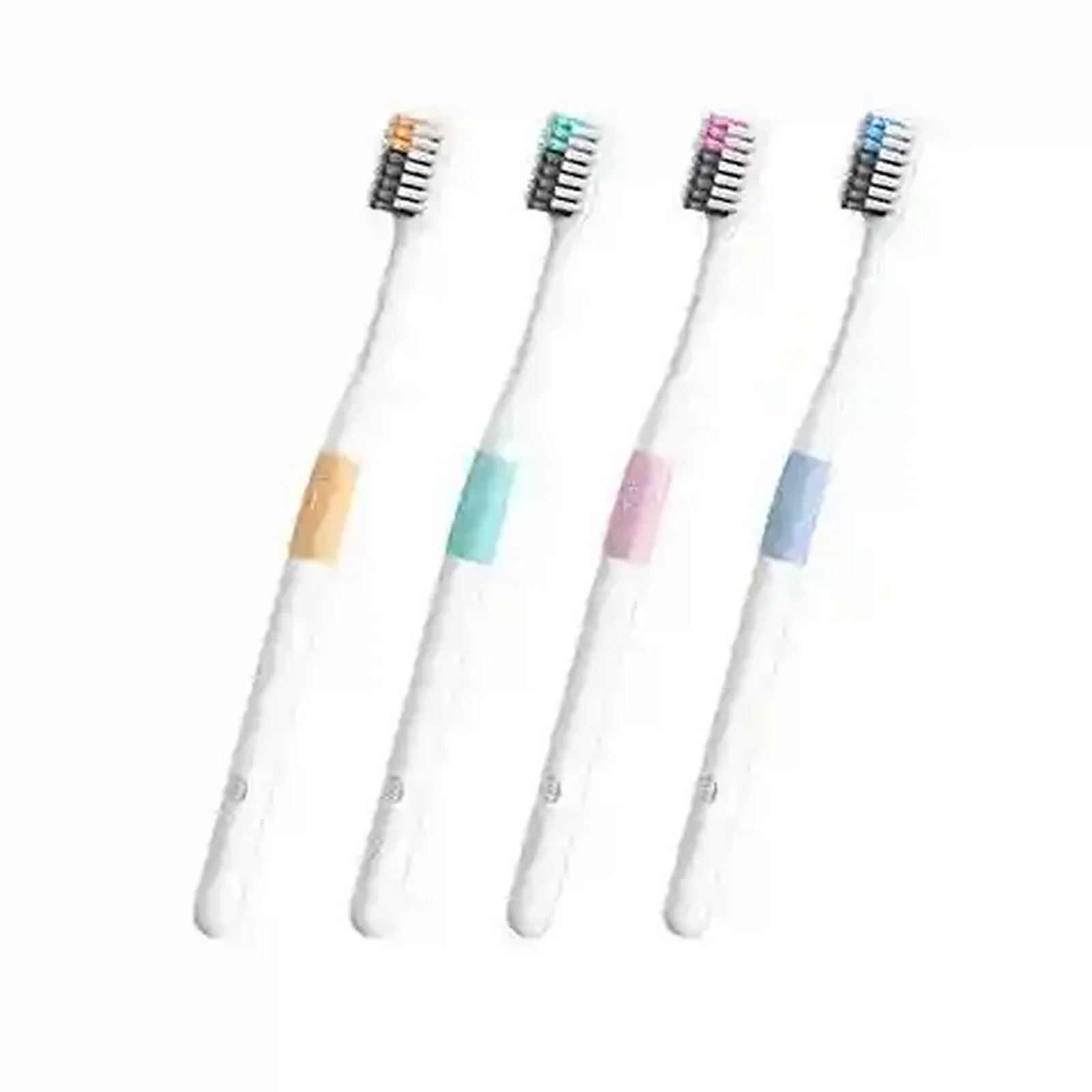 رنگبندی مسواک Xiaomi Dr.Bei مسواک دستی شیائومی Dr.Bei در چهار رنگ زرد سبز صورتی و آبی