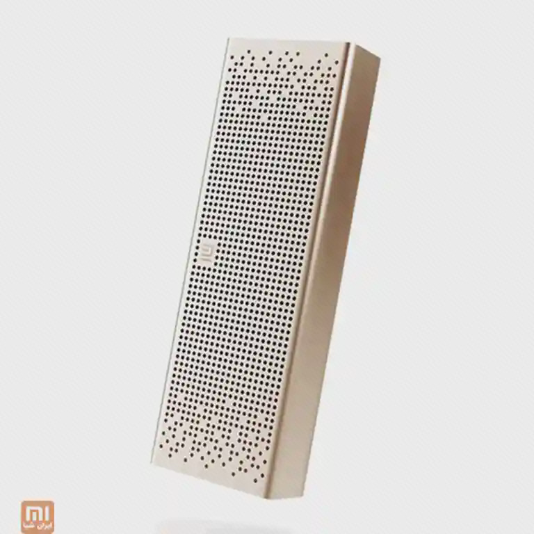 اسپیکر مستطیلی نقره‌ای شیائومی Square Box 2 با توری سوراخ‌دار فلزی