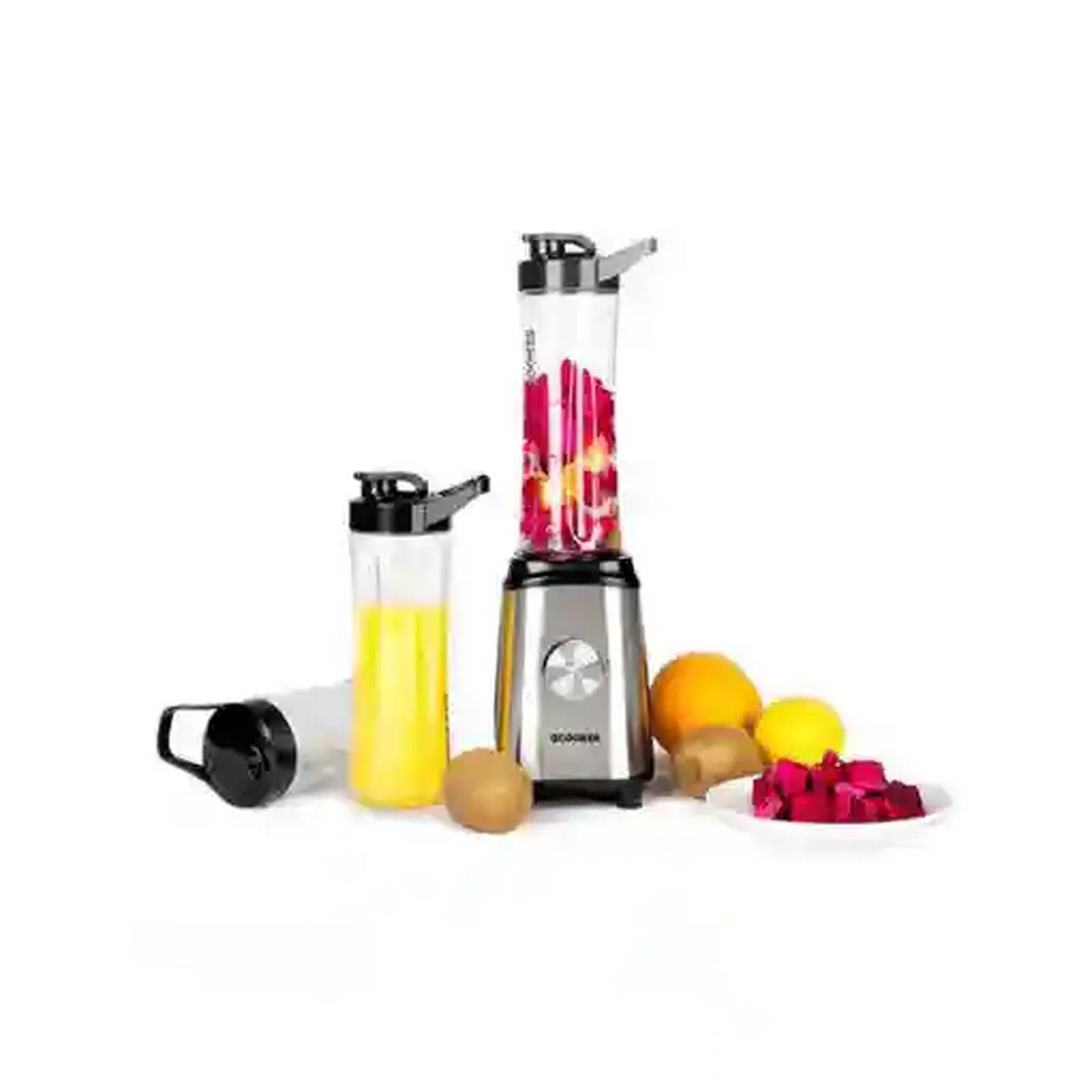 مخلوط‌کن شیائومی Ocooker CD-BL01 با پایه استیل و دو بطری میوه