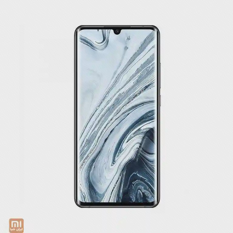 گوشی شیائومی Mi Note 10 با نمایشگر خمیده و تصویر مرمری خاکستری