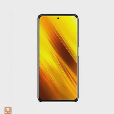 نمای جلوی گوشی Xiaomi Poco X3 NFC گوشی شیائومی Poco X3 NFC با نمایشگر تمامصفحه و دوربین سلفی مرکزی