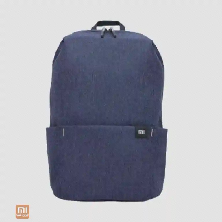 نمای محصول کوله Xiaomi Small Backpack سرمهای کوله پشتی ۱۰ لیتری سرمهای شیائومی Small Backpack با جیب جلویی