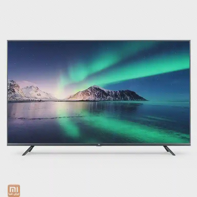 نمایشگر بزرگ تلویزیون شیائومی 4S با شفق قطبی تلویزیون شیائومی Mi TV 4S 55 اینچ با تصویر شفق قطبی سبز
