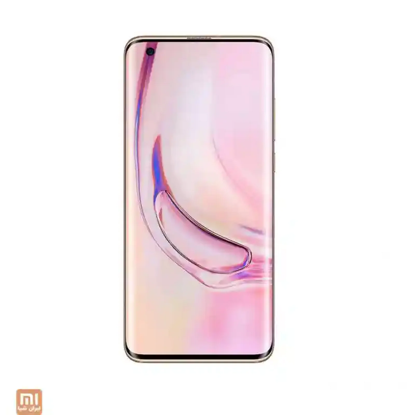 نمای جلوی Xiaomi Mi 10 Pro نسخه ۲۵۶ گیگ گوشی شیائومی Mi 10 Pro ظرفیت ۲۵۶ گیگ با نمایشگر خمیده صورتی