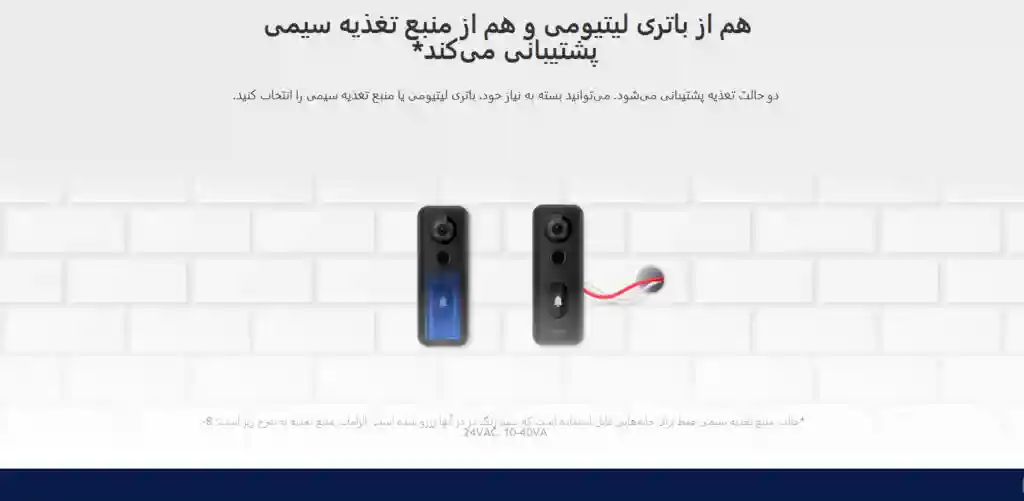 زنگ درب هوشمند شیائومی مدل Doorbell 3S - تصویر توضیحات 6
