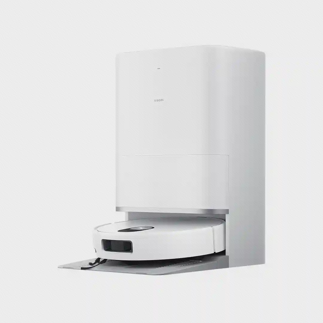 جارو رباتیک سفید Xiaomi Robot Vacuum 5 Pro همراه ایستگاه خودکار