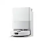 روبوراک Qrevo 5AE سفید همراه داک هوشمند جارو رباتیک سفید Roborock Qrevo 5AE داخل ایستگاه پایه همرنگ