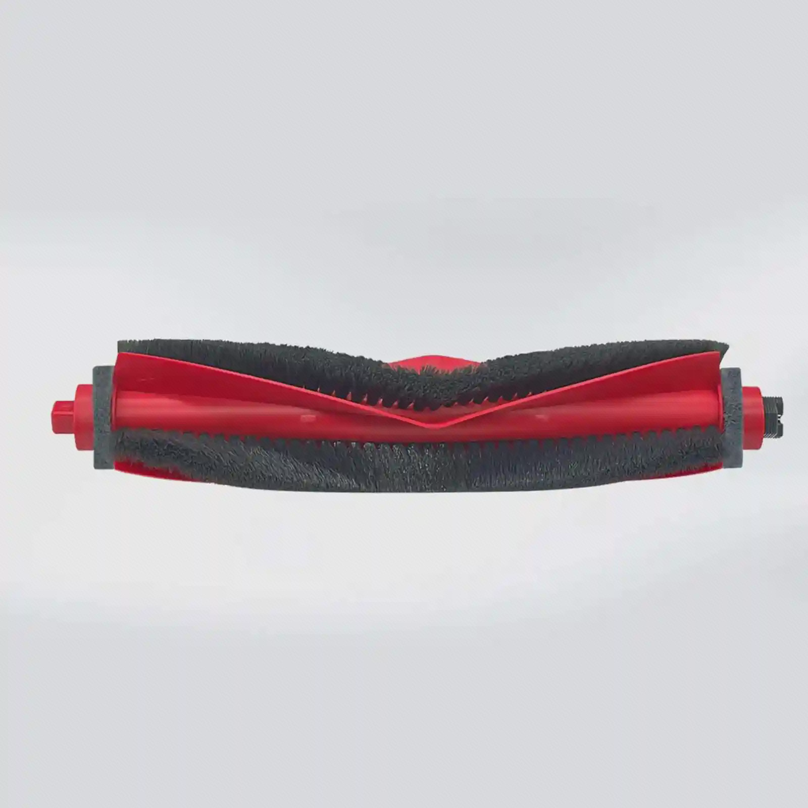 رول برس جارو رباتیک Roborock S8 Pro برس اصلی Roborock S8 Pro قرمز و مشکی با تیغههای لاستیکی مارپیچ