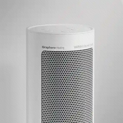 گرمایش گرافنی بخاری شیائومی LSNFJ04ZMEU نمای نزدیک توری بخاری Xiaomi Fan Heater با فناوری Graphene Heating