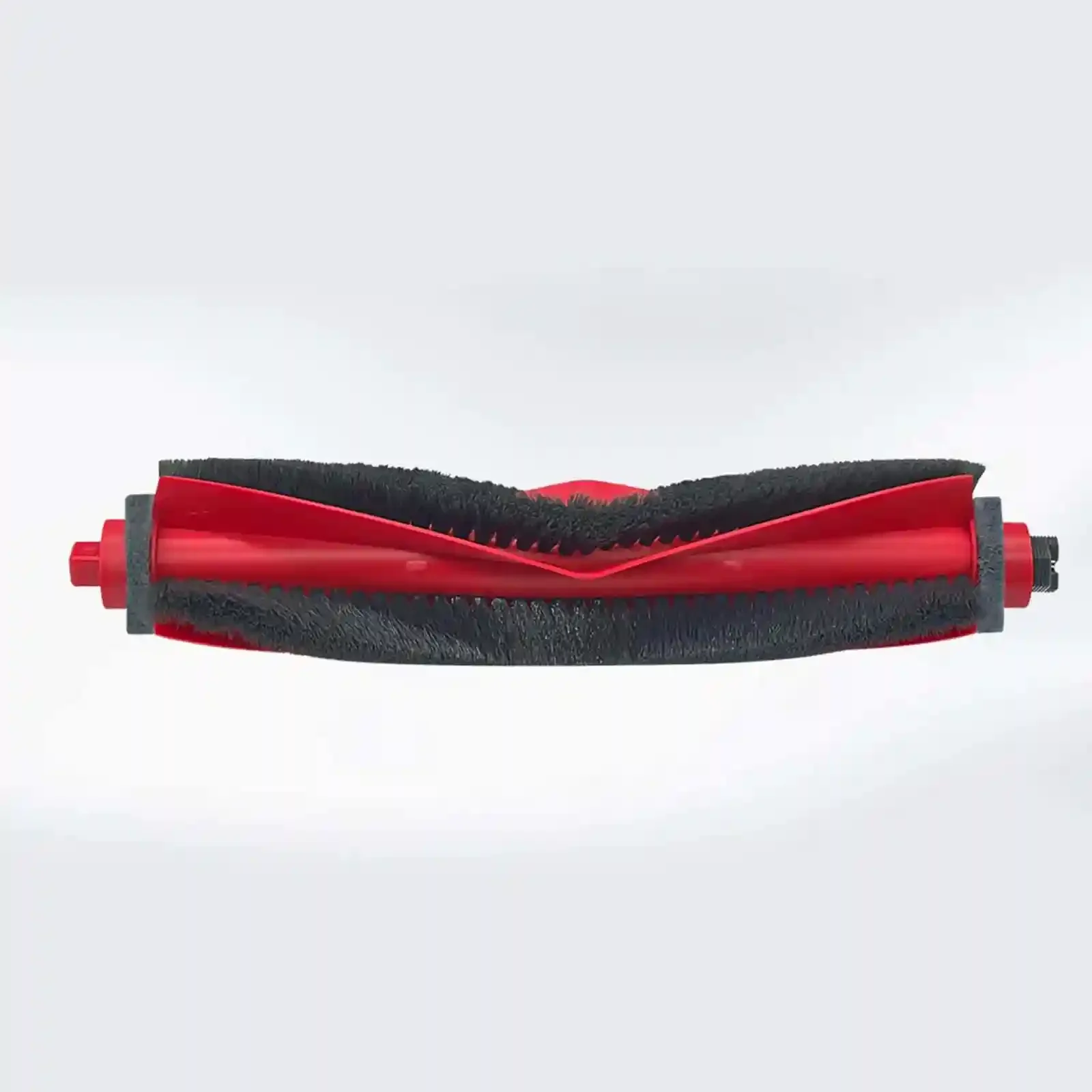 رول برس جارو رباتیک Roborock S8 Pro برس اصلی Roborock S8 Pro قرمز و مشکی با تیغههای لاستیکی مارپیچ