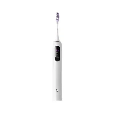 نمای اصلی مسواک برقی سفید Mijia Sonic Sweeping MES610 مسواک برقی شیائومی Mijia Sonic Sweeping MES610 سفید با نمایشگر مشکی
