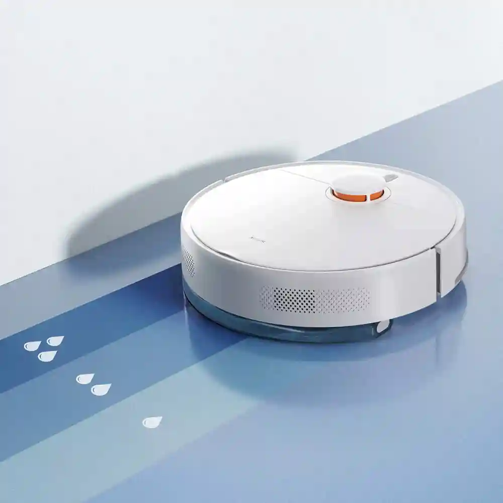 جارو رباتیک شیائومی مدل Xiaomi Robot Vacuum S40C - کنترل هوشمند جریان آب برای تیکشی دقیق و تمیز کف