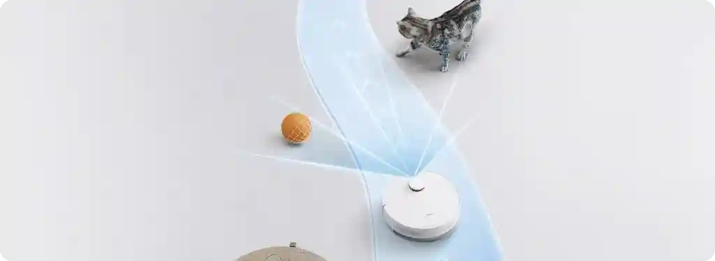 جارو رباتیک شیائومی مدل Xiaomi Robot Vacuum S40C - مجهز به چندین حسگر هوشمند برای سازگاری با محیطهای پیچیده
