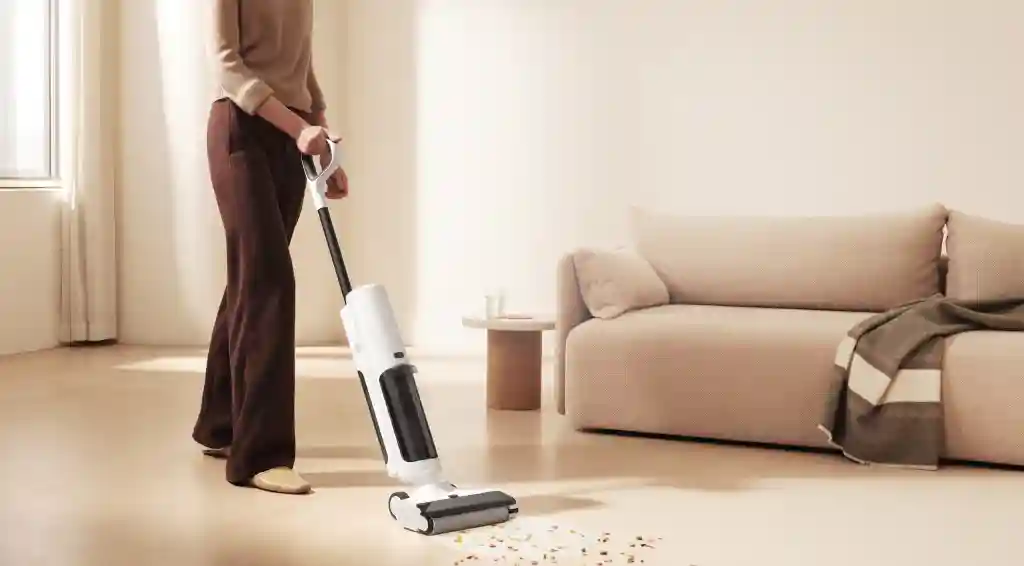 جارو شارژی آب و خاک شیائومی مدل W20 Wet Dry Vacuum - کنترل و نظافت آسان تنها با یک دست