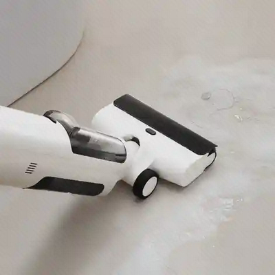 نظافت آلودگی مرطوب با جارو شیائومی W20 جمعکردن آب روی کف با جارو شارژی شیائومی W20 Wet Dry Vacuum