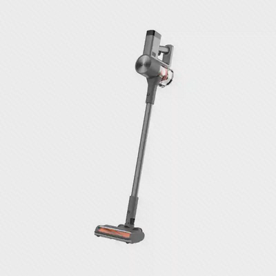 نمای کامل جارو شارژی Xiaomi G20 Max جارو شارژی شیائومی G20 Max خاکستری با لوله بلند و هد برسدار