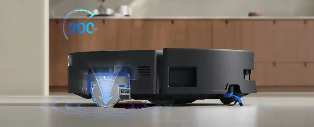 جارو رباتیک اکووکس ECOVACS T80 Omni - عملکردی بی‌رقیب در شست‌وشوی زمین با فناوری پیشرفته شست‌وشوی فوری OZMO ROLLER