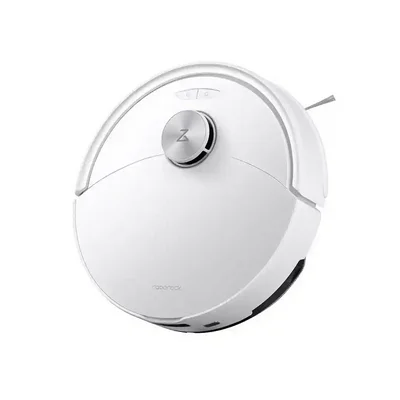 جارو رباتیک سفید Roborock S8 Pro با برجک لیزری و برس کناری